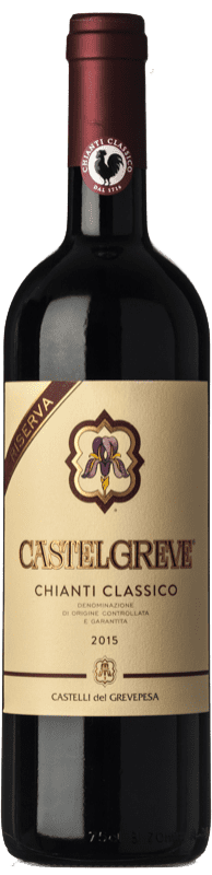 送料無料 | 赤ワイン Castelli del Grevepesa Castelgreve 予約 D.O.C.G. Chianti Classico トスカーナ イタリア Sangiovese 75 cl