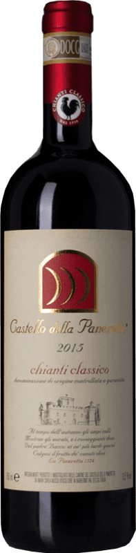 Бесплатная доставка | Красное вино Castello della Paneretta D.O.C.G. Chianti Classico Тоскана Италия Sangiovese, Colorino, Canaiolo 75 cl