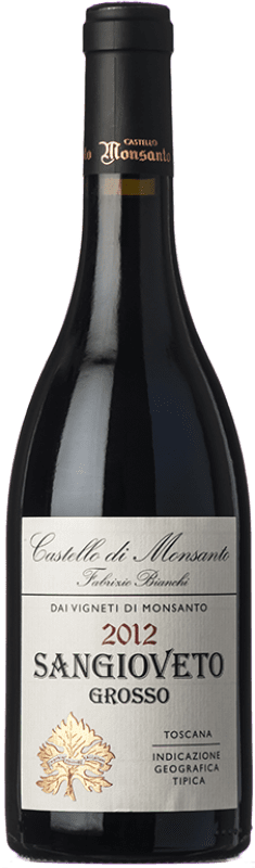 Envoi gratuit | Vin rouge Castello di Monsanto Sangioveto F. Bianchi I.G.T. Toscana Toscane Italie Sangiovese 75 cl