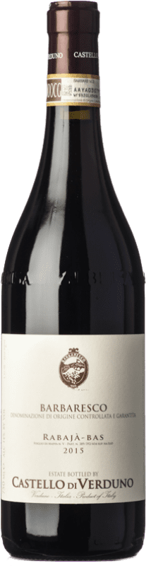 51,95 € | Красное вино Castello di Verduno Rabajà-Bas D.O.C.G. Barbaresco Пьемонте Италия Nebbiolo 75 cl