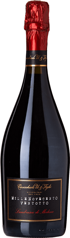 7,95 € Free Shipping | Red wine Cavicchioli Lambrusco D.O.C. Modena