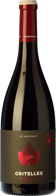 免费送货 | 红酒 Gritelles Siurana Negre 年轻的 D.O. Montsant 加泰罗尼亚 西班牙 Carignan 75 cl