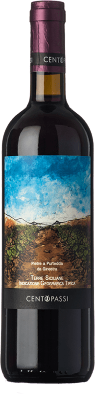 23,95 € | Red wine Centopassi Pietre a Purtedda da Ginestra I.G.T. Terre Siciliane Sicily Italy Nerello Mascalese, Nocera 75 cl