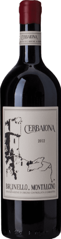 Бесплатная доставка | Красное вино Cerbaiona D.O.C.G. Brunello di Montalcino Тоскана Италия Sangiovese 75 cl