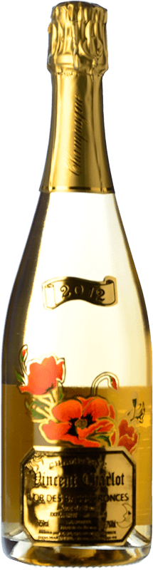 63,95 € Kostenloser Versand | Weißer Sekt Charlot-Tanneux L'Or des Basses Ronces Extra Brut A.O.C. Champagne Eco — Biologisch