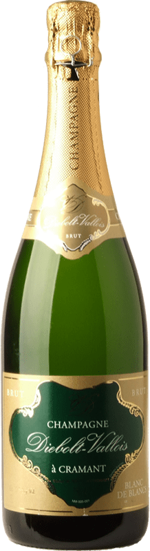 Бесплатная доставка | Белое игристое Diebolt-Vallois Blanc de Blancs Резерв A.O.C. Champagne шампанское Франция Chardonnay 75 cl