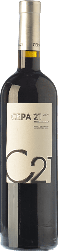 37,95 € Бесплатная доставка | Красное вино Cepa 21 D.O. Ribera del Duero бутылка Магнум 1,5 L