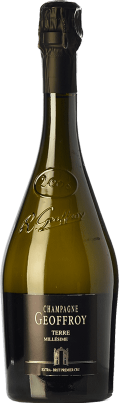 108,95 € | Weißer Sekt Geoffroy Terre Extra Brut A.O.C. Champagne Champagner Frankreich Spätburgunder, Chardonnay, Pinot Meunier 75 cl