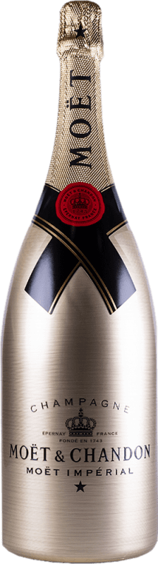 153,95 € Envoi gratuit | Blanc mousseux Moët & Chandon Golden Brut A.O.C. Champagne Bouteille Magnum 1,5 L