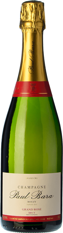 46,95 € 送料無料 | ロゼスパークリングワイン Paul Bara Grand Rosé de Bouzy Brut A.O.C. Champagne