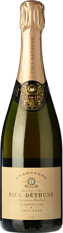 Free Shipping | Rosé sparkling Paul Déthune Grand Cru Rosé Brut A.O.C. Champagne Champagne France Pinot Black, Chardonnay 75 cl