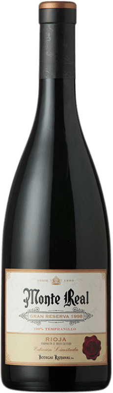 46,95 € | Red wine Bodegas Riojanas Monte Real Edición Limitada Gran Reserva D.O.Ca. Rioja The Rioja Spain Tempranillo Bottle 75 cl