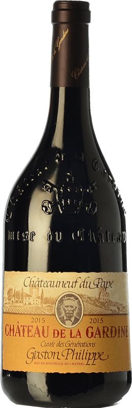 送料無料 | 赤ワイン Château de La Gardine Gaston Philippe 高齢者 A.O.C. Châteauneuf-du-Pape ローヌ フランス Syrah, Grenache, Mourvèdre 75 cl