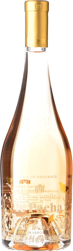 Free Shipping | Rosé wine Château de l'Escarelle Le Pacha Rosé A.O.C. Côtes de Provence Provence France Syrah, Grenache, Cinsault 75 cl