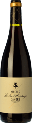 Château du Cèdre Cahors Héritage — Traditionelles Erbe Vermächtnis Crianza — Kurze Fassreifung 75 cl