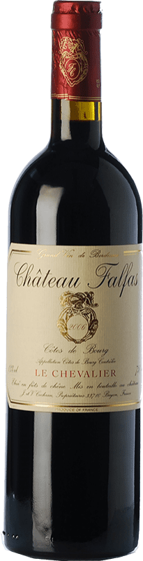 29,95 € Free Shipping | Red Wine Château Falfas Le Chevalier Crianza — Aged A.O.C. Côtes de Bourg Eco — Organic