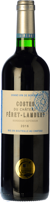 免费送货 | 红酒 Château Féret-Lambert Costes 岁 A.O.C. Bordeaux Supérieur 波尔多 法国 Merlot, Cabernet Sauvignon 75 cl