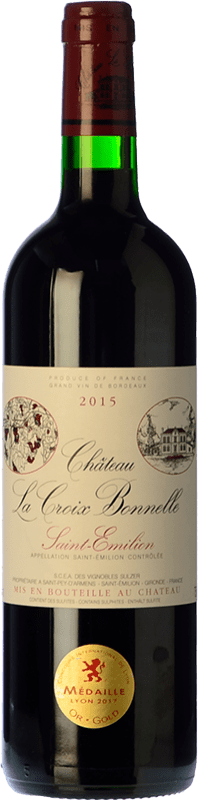 免费送货 | 红酒 Château La Bonnelle Château La Croix 岁 A.O.C. Saint-Émilion 波尔多 法国 Merlot, Cabernet Franc 75 cl