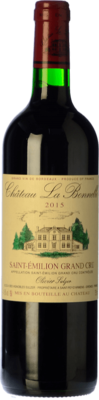 免费送货 | 红酒 Château La Bonnelle 岁 A.O.C. Saint-Émilion Grand Cru 波尔多 法国 Merlot, Cabernet Franc 75 cl