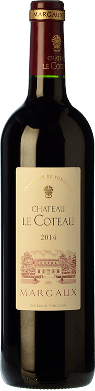 免费送货 | 红酒 Château Le Coteau 岁 A.O.C. Margaux 波尔多 法国 Merlot, Cabernet Sauvignon, Cabernet Franc, Petit Verdot 75 cl