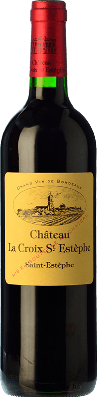 免费送货 | 红酒 Château Le Crock Château La Croix 岁 A.O.C. Saint-Estèphe 波尔多 法国 Merlot, Cabernet Sauvignon, Cabernet Franc, Petit Verdot 75 cl