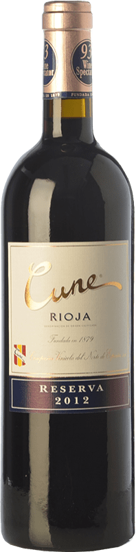 25,95 € | Red wine Norte de España - CVNE Cune Reserve D.O.Ca. Rioja The Rioja Spain Tempranillo, Graciano, Mazuelo, Grenache Tintorera Magnum Bottle 1,5 L