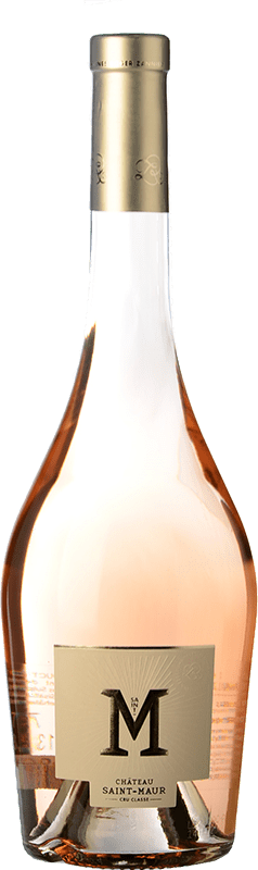 Free Shipping | Rosé wine Château Saint Maur Saint M Rosé Young A.O.C. Côtes de Provence Provence France Syrah, Grenache, Mourvèdre, Cinsault, Rolle, Tibouren 75 cl