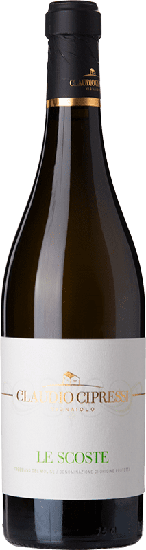 Envio grátis | Vinho Branco Claudio Cipressi Le Scoste D.O.C. Molise Molise Itália Trebbiano Eco — Biológico 75 cl