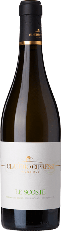 Spedizione Gratuita | Vino bianco Claudio Cipressi Le Scoste D.O.C. Molise Molise Italia Trebbiano 75 cl