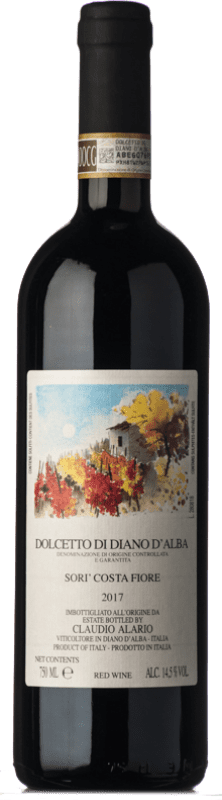 Spedizione Gratuita | Vino rosso Claudio Alario Sorì Costa Fiore D.O.C. Dolcetto di Diano d'Alba - Diano d'Alba Carema Piemonte Italia Dolcetto 75 cl