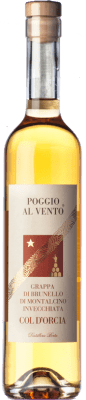 44,95 € | Граппа Col d'Orcia Brunello Poggio al Vento I.G.T. Grappa Toscana Тоскана Италия бутылка Medium 50 cl