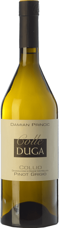 Envoi gratuit | Vin blanc Colle Duga D.O.C. Collio Goriziano-Collio Frioul-Vénétie Julienne Italie Pinot Gris 75 cl