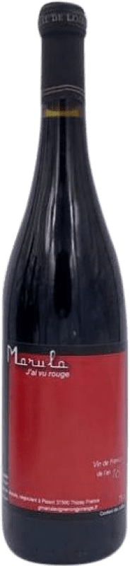 Envio grátis | Vinho tinto Gérard Marula J'ai vu rouge Loire França Merlot 75 cl