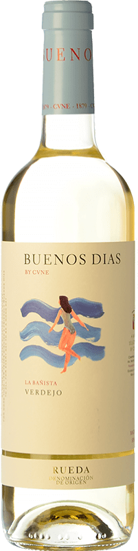 5,95 € Free Shipping | White wine Norte de España - CVNE Buenos días by CVNE D.O. Rueda Castilla y León Spain Verdejo Bottle 75 cl