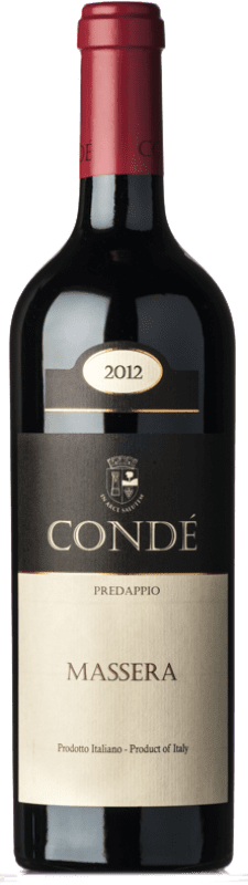 Kostenloser Versand | Rotwein Condé Massera I.G.T. Forlì Emilia-Romagna Italien Merlot 75 cl