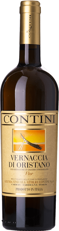 Free Shipping | White wine Contini D.O.C. Vernaccia di Oristano Sardegna Italy Vernaccia 75 cl