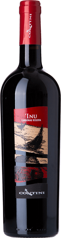 Envoi gratuit | Vin rouge Contini Inu Réserve D.O.C. Cannonau di Sardegna Sardaigne Italie Cannonau 75 cl