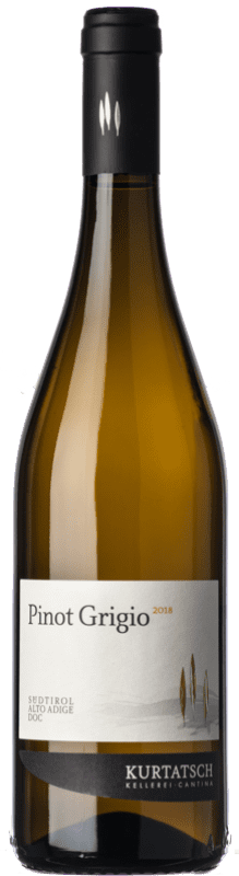 11,95 € Free Shipping | White wine Cortaccia D.O.C. Alto Adige Trentino-Alto Adige Italy Pinot Grey Bottle 75 cl