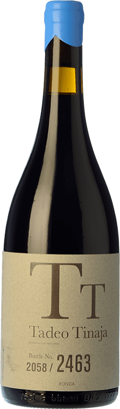 59,95 € | Red wine Los Aguilares Tadeo Tinaja Aged D.O. Sierras de Málaga Andalusia Spain Petit Verdot Bottle 75 cl