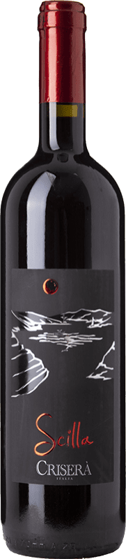 Free Shipping | Red wine Criserà D.O.C. Sicilia Sicily Italy Malvasia Black, Gaglioppo, Calabrese 75 cl