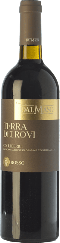 Бесплатная доставка | Красное вино Dal Maso Terra dei Rovi D.O.C. Colli Berici Венето Италия Merlot, Cabernet Sauvignon 75 cl