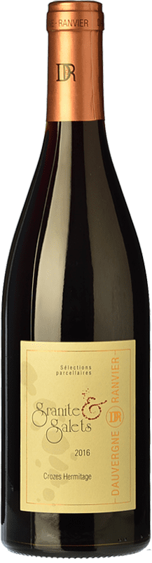 Free Shipping | Red wine Dauvergne et Ranvier Granite et Galets Young A.O.C. Crozes-Hermitage Rhône France Syrah 75 cl