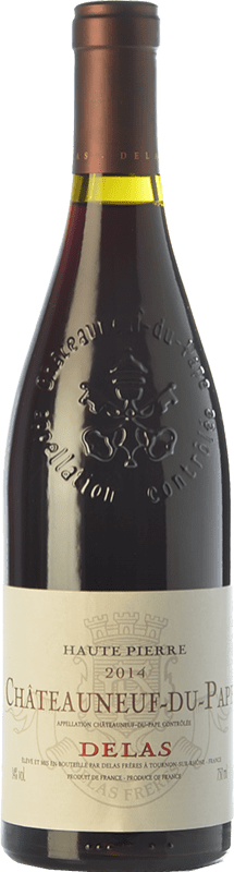 送料無料 | 赤ワイン Delas Frères Haute Pierre 高齢者 A.O.C. Châteauneuf-du-Pape ローヌ フランス Syrah, Grenache 75 cl