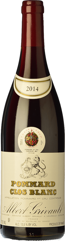 送料無料 | 赤ワイン Albert Grivault Premier Cru Clos Blanc 高齢者 A.O.C. Pommard ブルゴーニュ フランス Pinot Black 75 cl