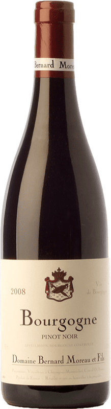 送料無料 | 赤ワイン Bernard Moreau 高齢者 A.O.C. Bourgogne ブルゴーニュ フランス Pinot Black 75 cl