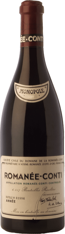 16,95 € | Red wine Romanée-Conti Reserve A.O.C. Romanée-Conti Burgundy France Pinot Black 75 cl