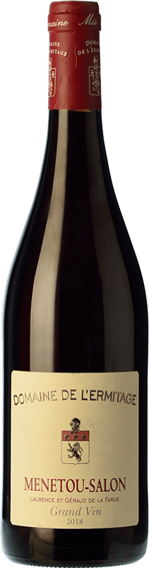 Free Shipping | Red wine Domaine de l'Ermitage Grand Vin Young A.O.C. Menetou-Salon Loire France Pinot Black 75 cl