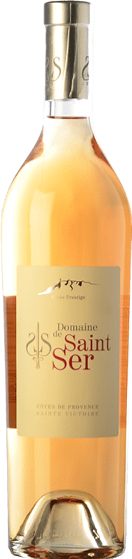 Бесплатная доставка | Розовое вино Saint Ser Cuvée Prestige Rosé A.O.C. Côtes de Provence Прованс Франция Syrah, Grenache, Cinsault 75 cl