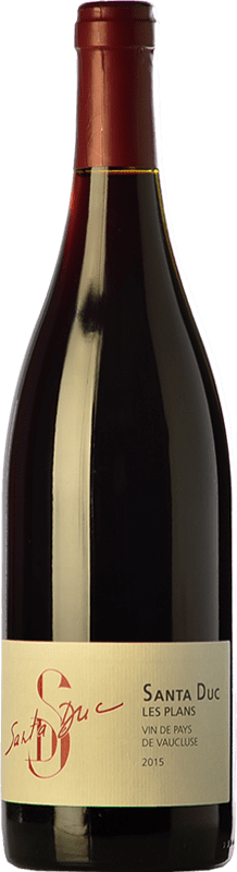 10,95 € | Red wine Santa Duc Les Plans Rouge Young I.G.P. Vin de Pays Rhône Rhône France Merlot, Syrah, Grenache, Cabernet Sauvignon 75 cl