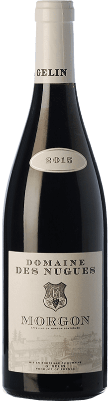 Envio grátis | Vinho tinto Domaine des Nugues Carvalho A.O.C. Morgon Beaujolais França Gamay 75 cl